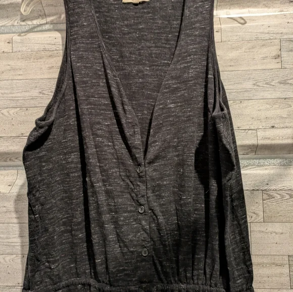 Madewell Black Sleeveless Jumpsuit Size Large - Picture 5 of 9